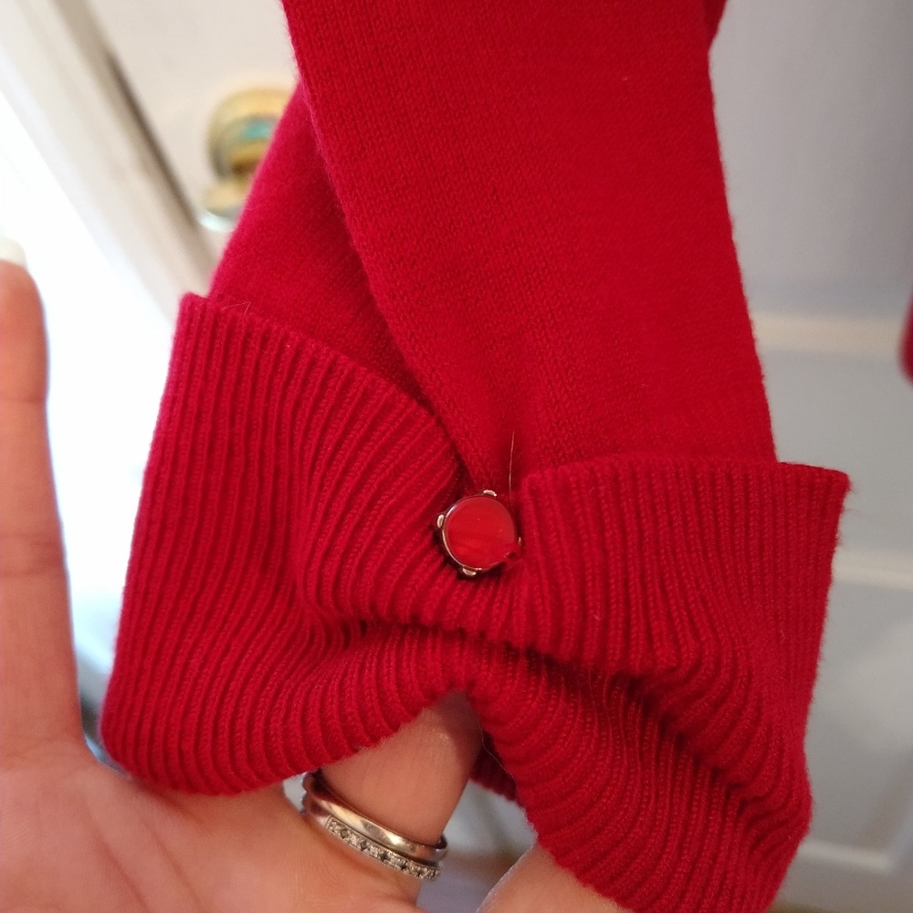 Red Cardigan - Picture 2 of 6